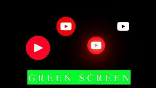 YouTube Animated Icon - Green Screen Video - Stock Video Footage - No Copyright Animated Videos
