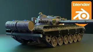 The MOST IMPORTANT tool for modeling tank wheels in Blender (Arijan)
