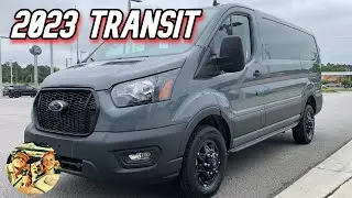 NEW 2023 FORD TRANSIT 150: America’s Best Selling Work Van- Commercial Workhorse Walkaround