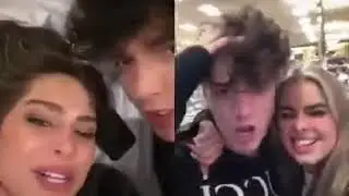 Addison Rae and Bryce Hall Tik Tok