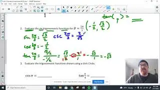 Evaluating a Trigonometric Function Using the Unit Circle