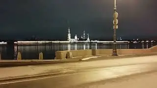 Ночной Питер, ни души...