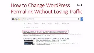 How To Change WordPress Permalinks without breaking links Part-1