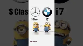 BMW i7 vs Mercedes S class funny 