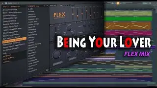 VIAMS - Being your Lover feat. Amit | FL Studio 20.7 | FLEX Saif Sameer SynthWave Library