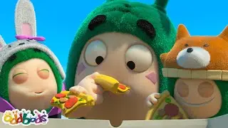 Baby Oddbods Day Out with Uncle Zee | 2023 Oddbods BEST Episodes | Funny Cartoons for Kids