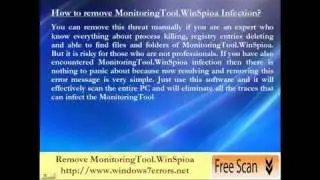 Remove MonitoringTool.WinSpioa