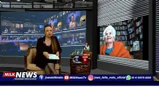 MILK NEWS TV 04/06/2024 Jornalista Regina Helena de Paiva Ramos: aos 93 anos é uma lição de vida!