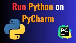 How to Run First Python Program on  PyCharm on Windows 10/11 | PyCharm for Python Developers