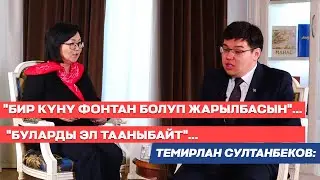 Темирлан Султанбеков: депутаттардын 