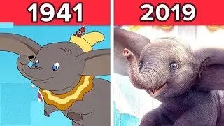 КАК ИЗМЕНИЛСЯ ДАМБО ЗА 80 ЛЕТ!! 10 ПЕРЕСНЯТЫХ СЦЕН