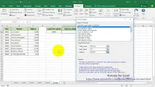 How to vlookup return value in adjacent or next cell in Excel?