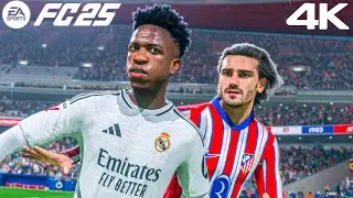 FC 25 - Atletico Madrid vs Real Madrid | La Liga Gameplay 4K