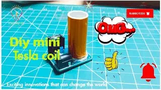 Diy Mini Tesla coil kit assembly and testing 