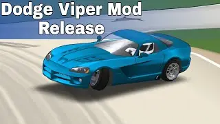 Dodge Viper Mod For FR Legends!!
