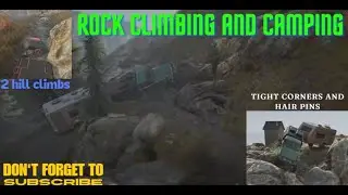 Galactic And Boz Go Hill Climbing And Camping In Black River | Will We Roll Off A Mountain