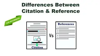 Differences Between Citation and Reference | 