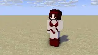 Minecraft vore. Girl eat (Red Bikini)