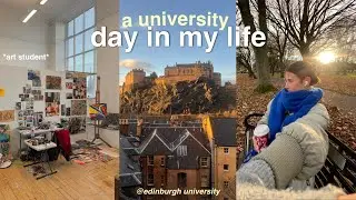 day in my life at edinburgh university | productive