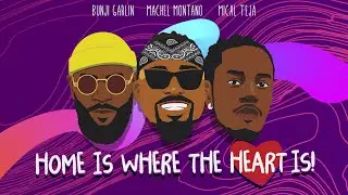Machel Montano x Bunji Garlin x Mical Teja - Home Is Where The Heart Is (Lyric Video) | Soca 2025