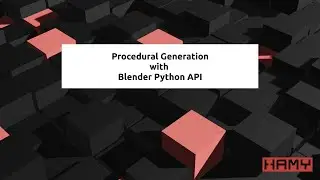 Procedural Generation with Blender Python API