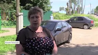 Опасная дорога возле детсада. Юрьев-Польский, Владимирская область (2020 06 30)