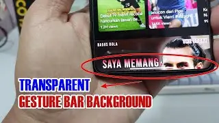 Fix Background Gesture Bar HyperOS/ MIUI Biar Bisa Full Screen Saat Nonton Youtube/ Game/ Aplikasi