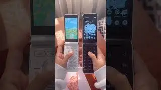 🎀 comparing two flip phones || samsung folder 2 and mive style 