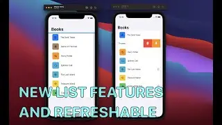 Adding Refreshable and Swipe Actions to List - WWDC21 SwiftUI Part 3