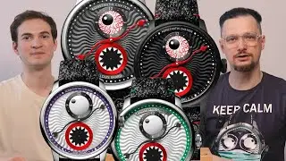 КОЛЛЕКЦИОНЕР и жуткая часовщина! Квадриптих "Пожиратель времени" Louis Erard x Konstantin Chaykin
