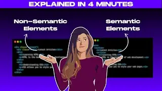 Explained in 4 minutes: Semantic HTML