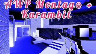 AWP MONTAGE + KARAMBIT — BLOCK STRIKE