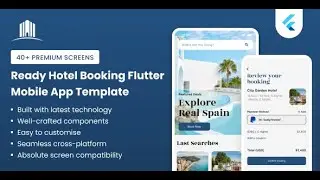 hotel booking flutter mobile app template - #hotel #booking