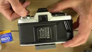 Kodak Ektachrome 100 E100 E-6 Color Slide  Film Loading and Sample Photos