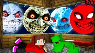 I FOUND SCARY LUNAR MOONS 😱 IN MINECRAFT | MINECRAFT HORROR |