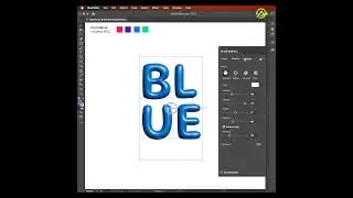 How to Inflate letters in Adobe Illustrator