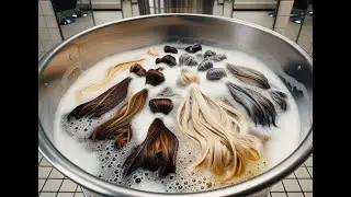 The transformation from dark to light, Hair Bleaching Technology for Hair Stylists and Wig Makers.