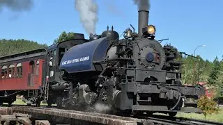 Black Hills Central Railroad Steam Train