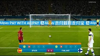 PES 2021 | Spain vs Finland | Penalty Shootout | Gameplay PC