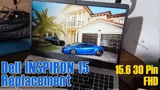 Dell inspiron 15 3000  series laptop screen replacement 