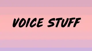 Playing with Resonance / Q&A / Voice Practice