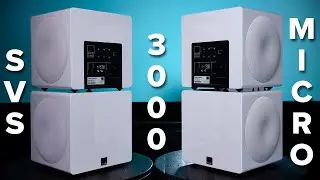 TINY SUBWOOFERS with 800 Watt Amp!  SVS 3000 Micro Overview