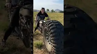 Batgirl Rides Real Life Bat Pod!