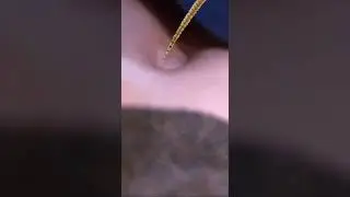 Jennifer Morisson's belly button tickle