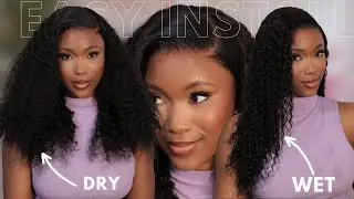 NEW Upgraded Single Knot* | Straight Out The Box Easy Install | Alipearl Hair Deep Wave Frontal Wig