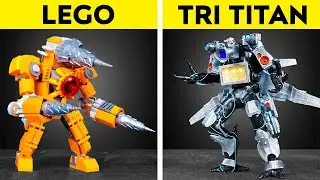 LEGO Titan vs Tri Titan 🏆🔥 Who's Gonna Win This Epic Battle?