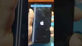 Iphone 14 restart on logo solved #apple #repair #problem #solution #mobilerepairing #youtubeshorts