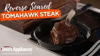 Reverse Seared Tomahawk Steak | Wolf Induction & Wall Oven