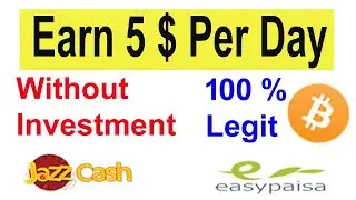 How To Earn 5$ Per Day Without Investment | Free Bitcoin Daily | Earn Money Online 2020