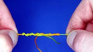 fishing knot,Мировой узел, Рыбацкие узлы .как связать леску,